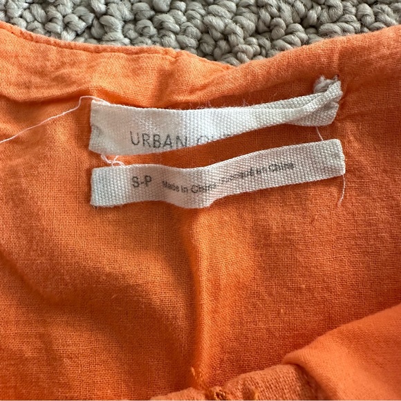 Urban Outfitters Orange Button-Down Dress - Picture 3 of 9